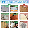 18Pcs Plastic Silhouette Paper DIY-WH0610-019-4