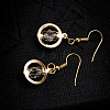 Crystal Rhinestone Dangle Earrings EJEW-BB72421-A-2