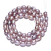 Natural Cultured Freshwater Pearl Beads Strands X1-PEAR-N012-04O-2