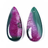 Natural Brazilian Agate Pendants G-S364-099C-2