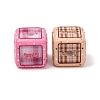 Opaque Printed Acrylic Beads AC-CBAC57E-10-2
