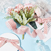 5 Yards Polyester Frayed Ribbon OCOR-WH0082-226A-03-4