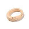 Spray Painted Alloy Spring Gate Rings AJEW-C035-01E-2
