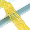 Electroplate Glass Beads Strands X1-EGLA-A034-T8mm-L02-4