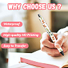 12Pcs Plastic Rub on Transfer Stickers DIY-WH0611-002-3