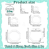 Transparent Acrylic Sewing Template AJEW-NB0007-10B-2