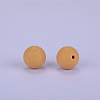 Round Silicone Focal Beads SI-JX0046A-115-2