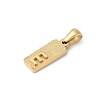 304 Stainless Steel Pendants LS-STAS-Z120-03E-G-2