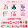 400Pcs 2 Styls Handmade Polymer Clay Beads CLAY-SP0001-16-2