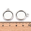 Tibetan Style Alloy Pendant Cabochon Settings PALLOY-N178-13AS-B-3