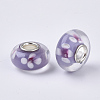 Handmade Lampwork European Beads LAMP-S193-004H-2