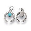 Brass Charms KK-F783-08-3