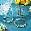 60Pcs 2 Colors Electroplate Glass Beads EGLA-TADJ0001-19C-6