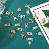  20Pcs 20 Styles Alloy Crystal Rhinestone Connector Charms DIY-TA0005-28-5