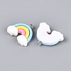 Opaque Resin Pendants RESI-N050-11P-2