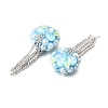 Handmade Polymer Clay Rhinestone Beads CLAY-Z006-02G-2