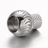 Tarnish Resistant 304 Stainless Steel Magnetic Clasps with Glue-in Ends STAS-G140-39N-2
