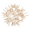 Opaque Acrylic Imitation Coral Beads Strands SACR-P033-01A-5