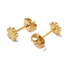 Brass Earrings EJEW-O003-01C-G-2