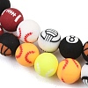 Handmade Polymer Clay Beads Strands PY-CBAEC33-01G-3