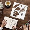 Plastic Drawing Painting Stencils Templates DIY-WH0172-610-3