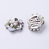 Black Shell Box Clasps SSHEL-XCP0001-05-2