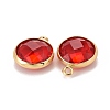 Glass Charms KK-C228-02G-10-2