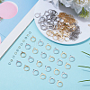 80Pcs 304 Stainless Steel Leverback Earring Findings DIY-ME0001-05-4