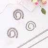 15Pcs 3 Styles Plush Craft Doll Eyelashes Strips DOLL-CP0001-07B-7
