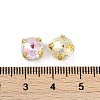 Brass Glass Rhinestone Sew on Rhinestones RGLA-U001-01G-02-3