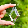 Rhombus Faceted K9 Glass Suncatchers PW-WG319FE-01-2