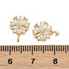 Brass Micro Pave Cubic Zirconia Pendants KK-A269-17G-3