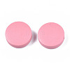 Painted Natural Poplar Wood Beads WOOD-S045-063A-06-2