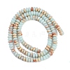 Synthetic Shoushan Stone Beads Strands G-K343-C29-01-5