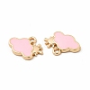 Alloy Enamel Charms FIND-A025-18G-02-2