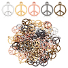 100Pcs 5 Colors Zinc Alloy Pendants FIND-GA0008-23-1