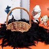 Turkey Feathers Fluff Boa for Dancing FIND-WH0126-125A-6