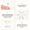 DICOSMETIC 24Pcs 2 Style Stainless Steel Charms STAS-DC0001-81-4