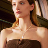 2Pcs Brass Necklaces NJEW-TAC0045-8