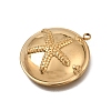 304 Stainless Steel Pendants SA-CBAD9BF-08G-2