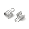 Tarnish Resistant 304 Stainless Steel Folding Crimp Ends STAS-P319-03P-2