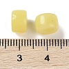 Dyed Natural White Jade Beads G-G003-A06-08-3