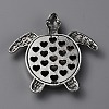Alloy Enamel Cabochons LS-ENAM-WH0057-25B-2