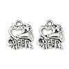 Cheerleader Megaphone Tibetan Style Alloy Pendants TIBEP-NH0001-01B-AS-1