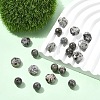 20Pcs 2 Styles Natural Fluorescent Syenite Rock(Glow under UV Light) Beads G-YW0002-81-4