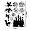 Rubber Clear Stamps DIY-WH0251-019-2