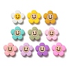 200Pcs 10 Colors Silicone Beads SIL-R145-02M-1