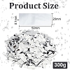 Olycraft PVC Plastic Sequins Confetti AJEW-OC0004-33B-2