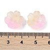 Transparent Spray Paint Glass Beads X1-GLAA-H035-04C-3