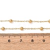 304 Stainless Steel Ball Link Chain/Satellite Chain Necklaces SA-CBA4160-20G-5